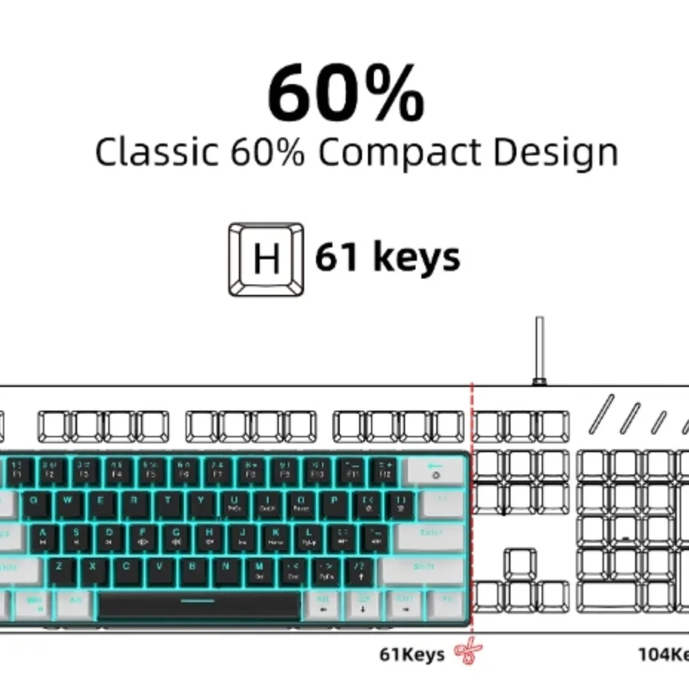HXSJ V900 Mechanical Keyboard
